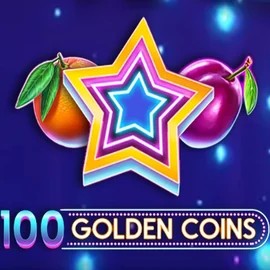 Official Slots logo: 100 Golden Coins by Amusnet Interactive at Efbet Casino