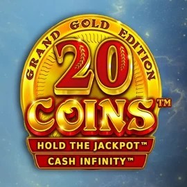 20 Coins Grand Gold Edition casino game by Wazdan – featured logo at Efbet Casino