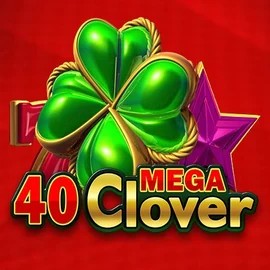 40 Mega Clover slot visual from Amusnet Interactive available on efbetkazino.com