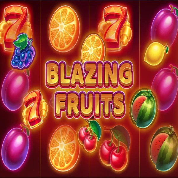 Blazing Fruits logo by Inbet Games Efbet Casino