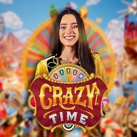 Crazy Time by Evolution, showcased at efbetkazino.com – game logo