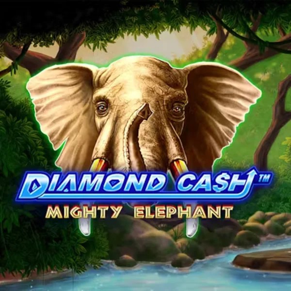 Diamond Cash Mighty Elephant slot icon by Greentube, available at Efbet Casino