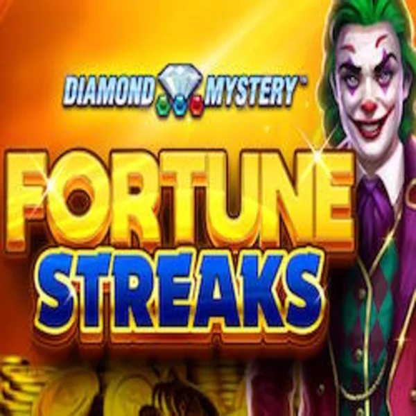 Diamond Mystery Fortune Streaks by Greentube, showcased at efbetkazino.com – game logo