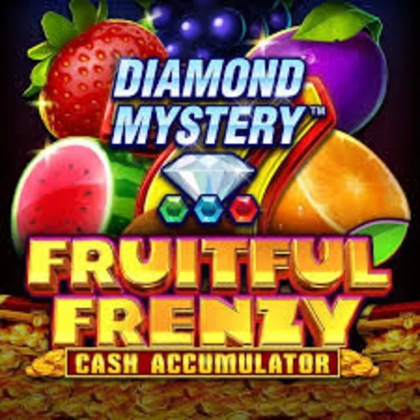 Diamond Mystery Fruitful Frenzy Cash Accumulator by Greentube, showcased at efbetkazino.com – game logo