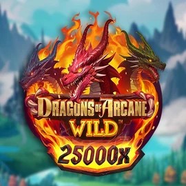 Try Dragons of Arcane Wild slot by Foxium on efbetkazino.com – logo image