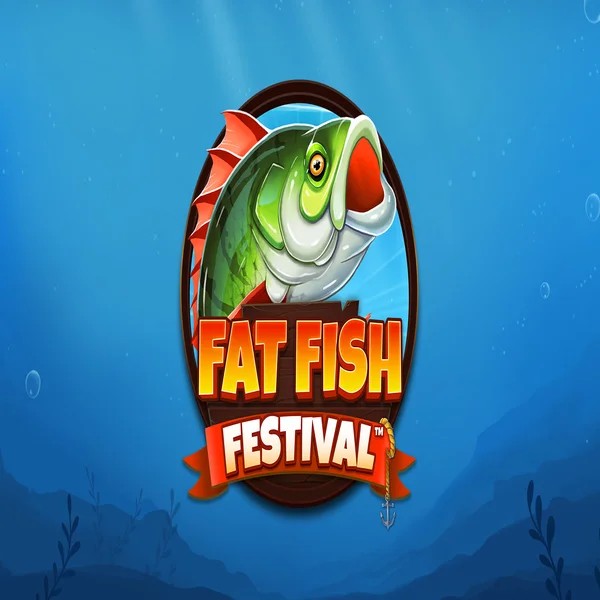 Fat Fish Festival slot logo by Wishbone Games at Efbet Casino
