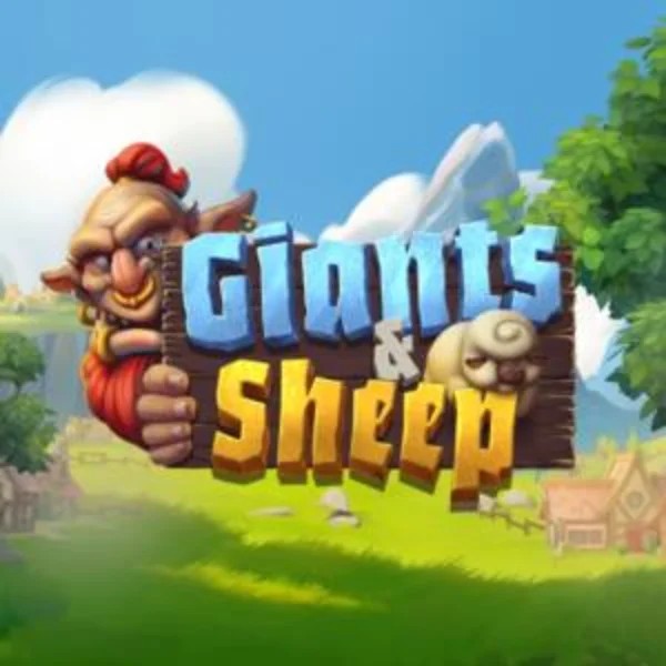 Slots logo of Giants and Sheep from Relax Gaming at Efbet Casino