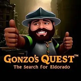 Logo of Gonzo's Quest from NetEnt at Efbet Casino