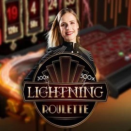 Lightning Roulette logo – Live Casino by Evolution at Efbet Casino