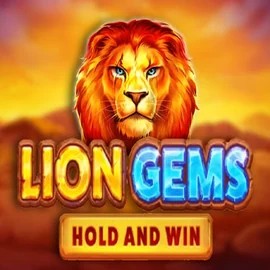 Lion Gems Hold and Win logo by Playson at Efbet Casino