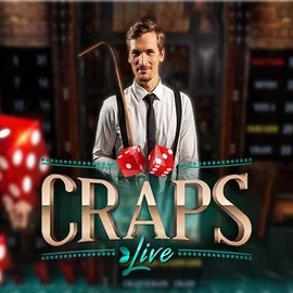 Live Craps logo – Live Casino by Evolution at Efbet Casino