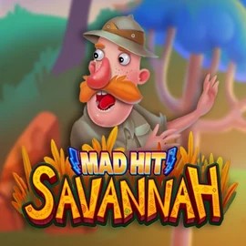 Mad Hit Savannah game by RubyPlay – logo hosted on Efbet Casino