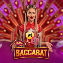 Enjoy Mega Baccarat by Pragmatic Play – logo hosted on efbetkazino.com