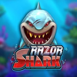 Razor Shark slot logo by Push Gaming at Efbet Casino