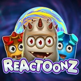 Reactoonz game by Play’n GO – logo hosted on Efbet Casino