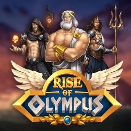 Rise of Olympus online game logo by Play’n GO on efbetkazino.com