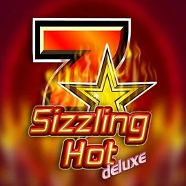 Sizzling Hot Deluxe by Novomatic, showcased at efbetkazino.com – game logo