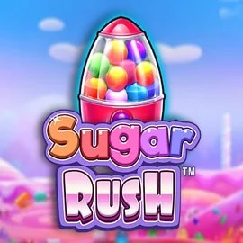 Sugar Rush slot visual from Pragmatic Play available on efbetkazino.com