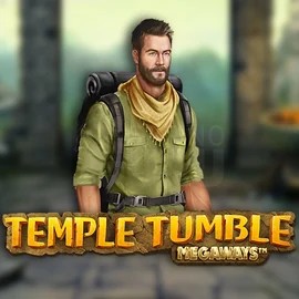 Temple Tumble Megaways slot logo by Relax Gaming at Efbet Casino
